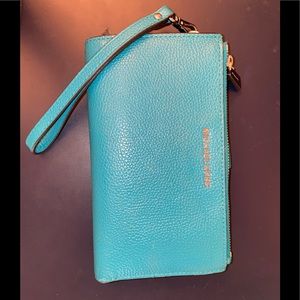 Authentic Michael Kors cellphone wallet/wristlet